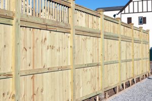 Land Surveying for a Fence Build